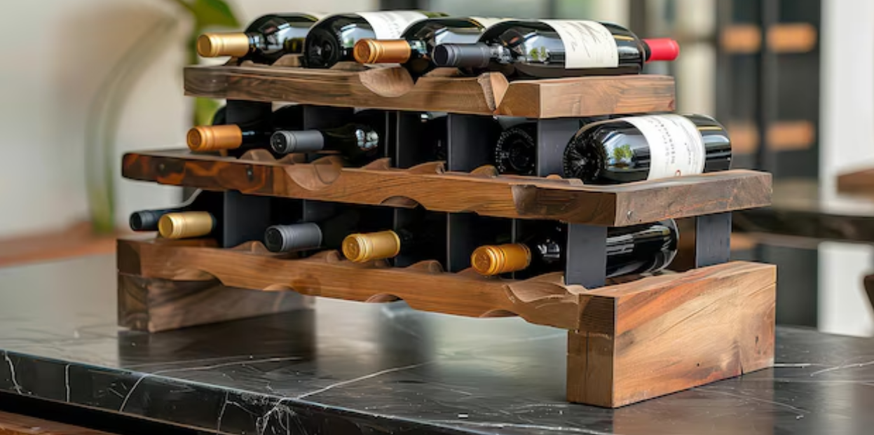 The Art of Storage: Why Tabletop Wood Wine Racks Are Essential for Wine Lovers