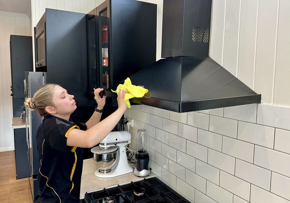 Greasy Range Hoods - Remove Sticky Buildup Before Hardening